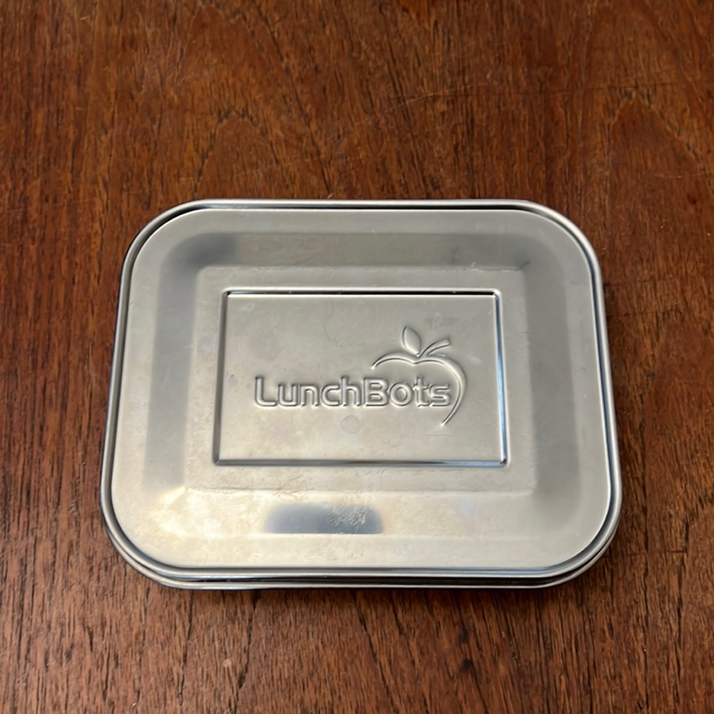 LunchBots Stainless Steel Bento Snack Box